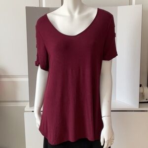 Meera Lane brand Wine colored T-Shirt